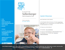 Tablet Screenshot of praxis-suessenberger.de